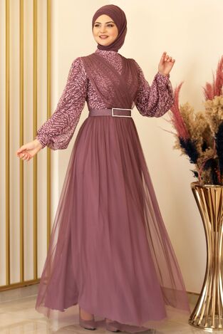 Ahenk Abiye Lila - Fashion Showcase Design - FSC2138 