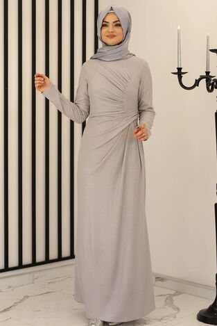 Asalet Abiye Gri - Fashion Showcase Design - FSC3004 