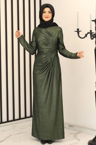 Asalet Abiye Yeşil - Fashion Showcase Design - FSC3004 