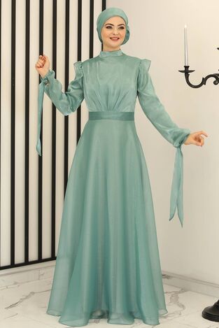 Azade Abiye Mint - Fashion Showcase Design - FSC3005 