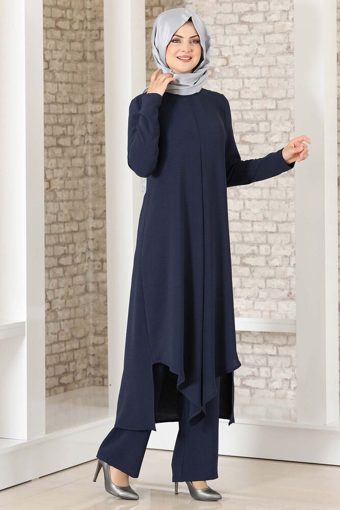 Azade Takım Lacivert - Fashion Showcase Design - FSC3042 