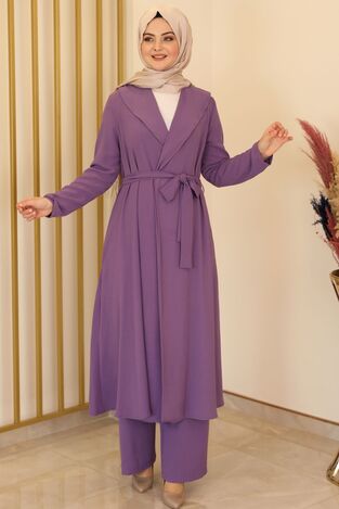 Beren İkili Takım Mor - Fashion Showcase Design - ALY1000 