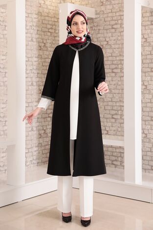 Costume - Trois Pièces - Pierre Détaillée - Noir - FSC2025 