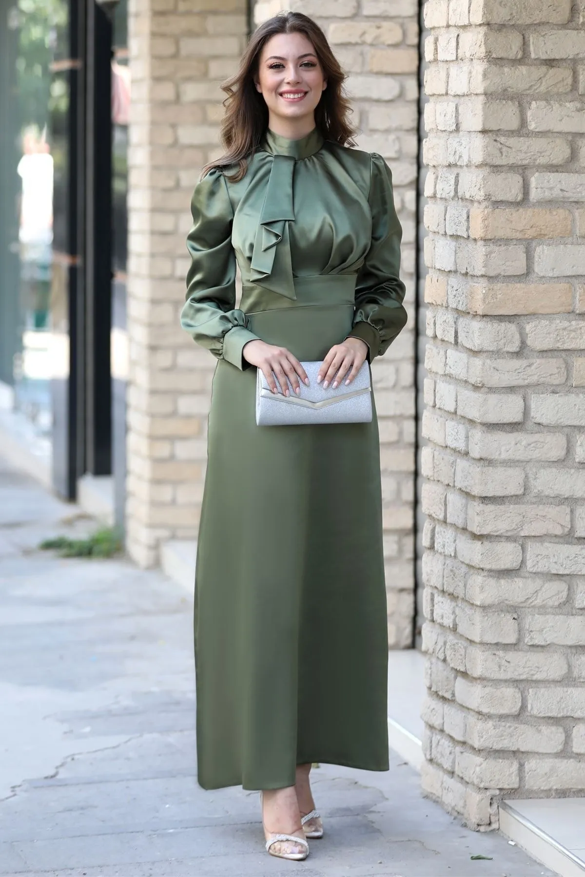 Damla Saten Abiye Haki - SEMRA AYDIN - SMR1024 