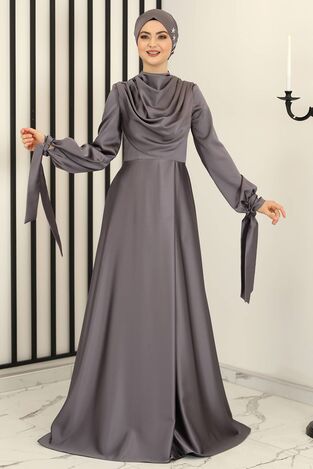 Degaje Abiye Antrasit - Fashion Showcase Design - FSC3006 