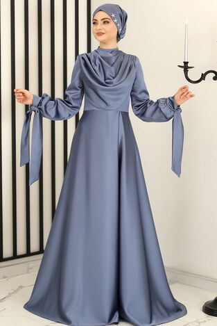 Degaje Abiye İndigo - Fashion Showcase Design - FSC3006 
