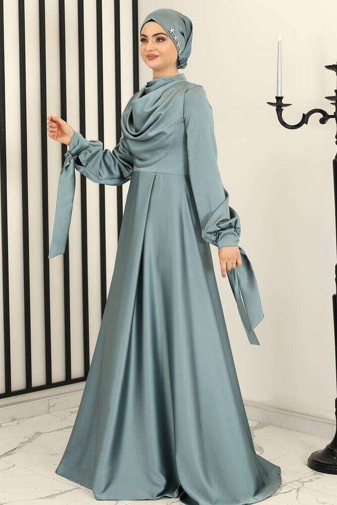 Degaje Abiye Mint - Fashion Showcase Design - FSC3006 - Fashion Showcase Design