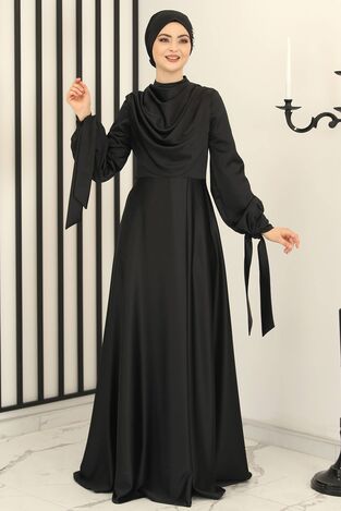 Degaje Abiye Siyah - Fashion Showcase Design - FSC3006 
