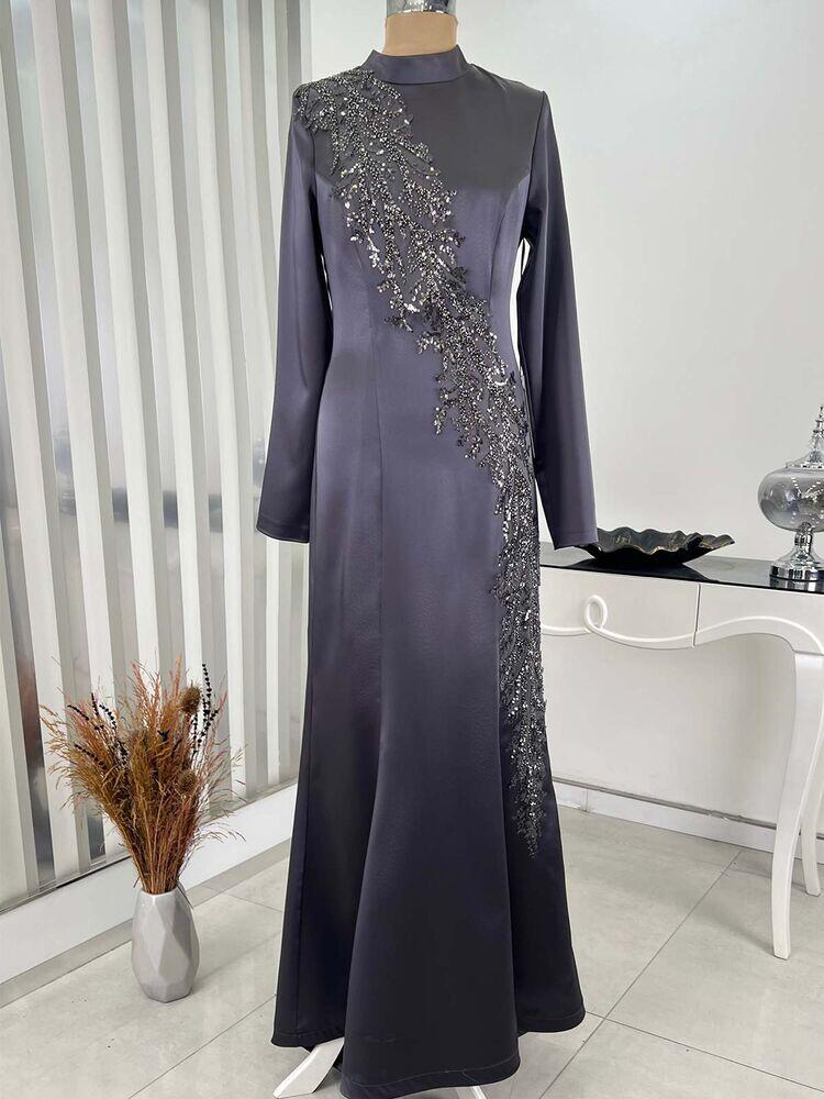 Deniz Abiye Gri - RANA ZENN - RNZ2333 