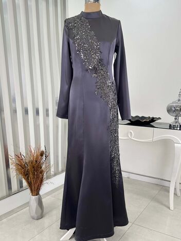 Deniz Abiye Gri - RANA ZENN - RNZ2333 