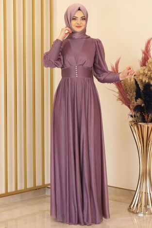 Dilber Abiye Lila - Fashion Showcase Design - FSC2148 