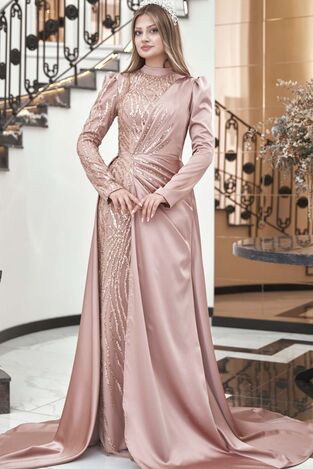 Helen Abiye Pudra - Dresslife Tesettür Giyim - DRS3011 