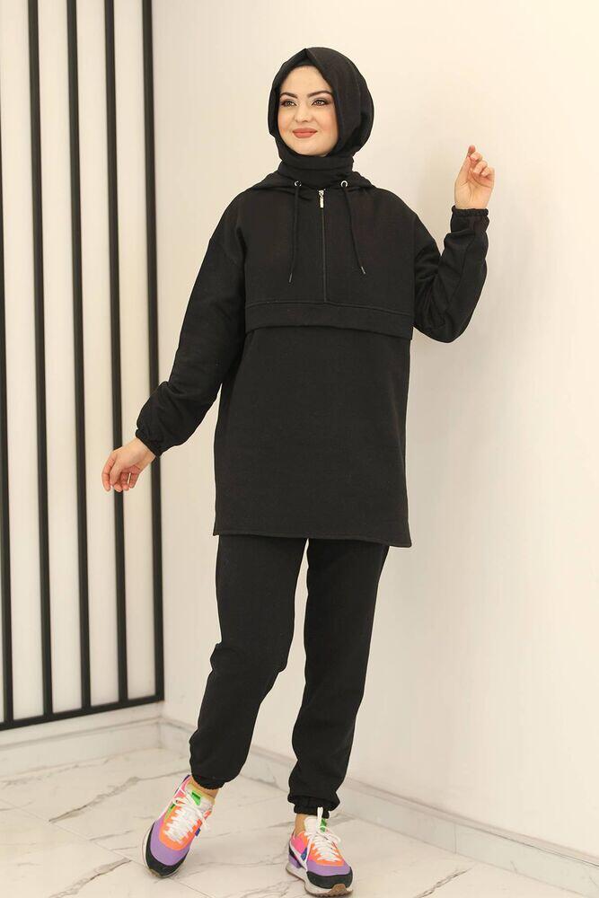 İlk Eşofman Takım Siyah - Fashion Showcase Design - FSC2160 