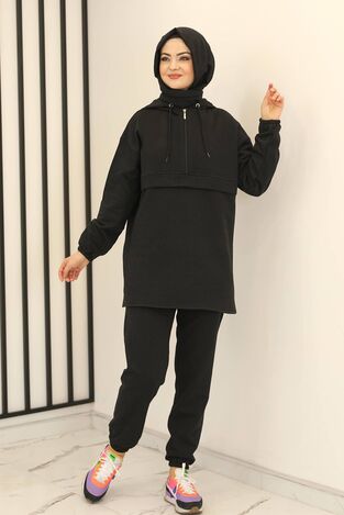 İlk Eşofman Takım Siyah - Fashion Showcase Design - FSC2160 