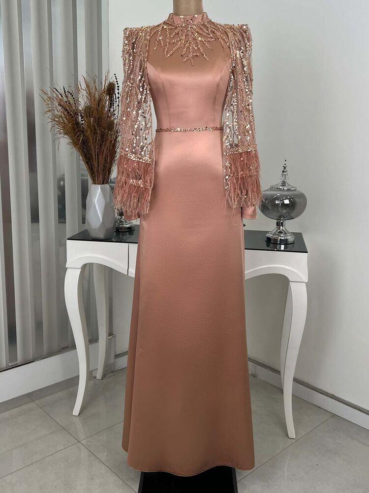 Matmazel Abiye Gül Kurusu - RANA ZENN - RNZ2350 