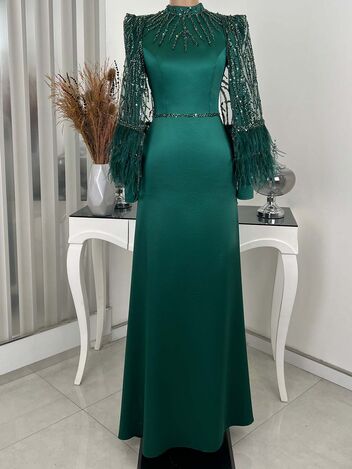 Matmazel Abiye Zümrüt - RANA ZENN - RNZ2350 