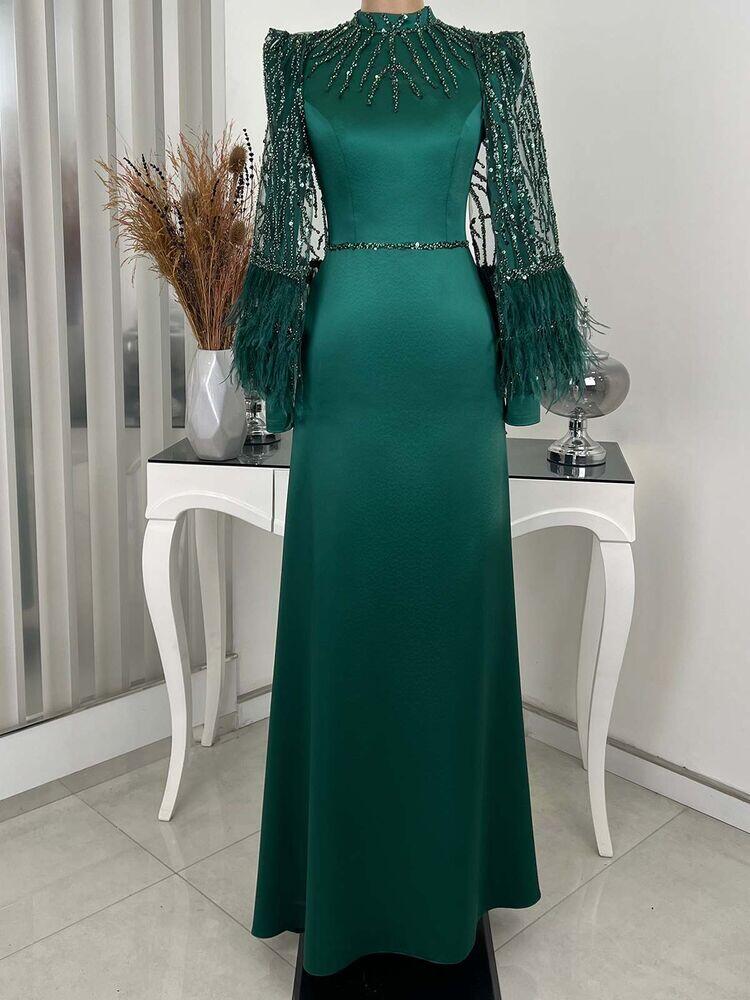 Matmazel Abiye Zümrüt - RANA ZENN - RNZ2350 