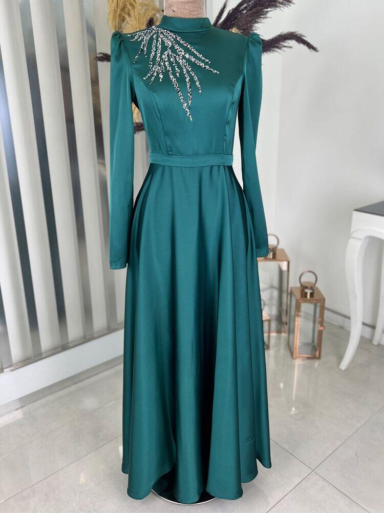 Mina Saten Abiye Zümrüt - RANA ZENN - RNZ1110 