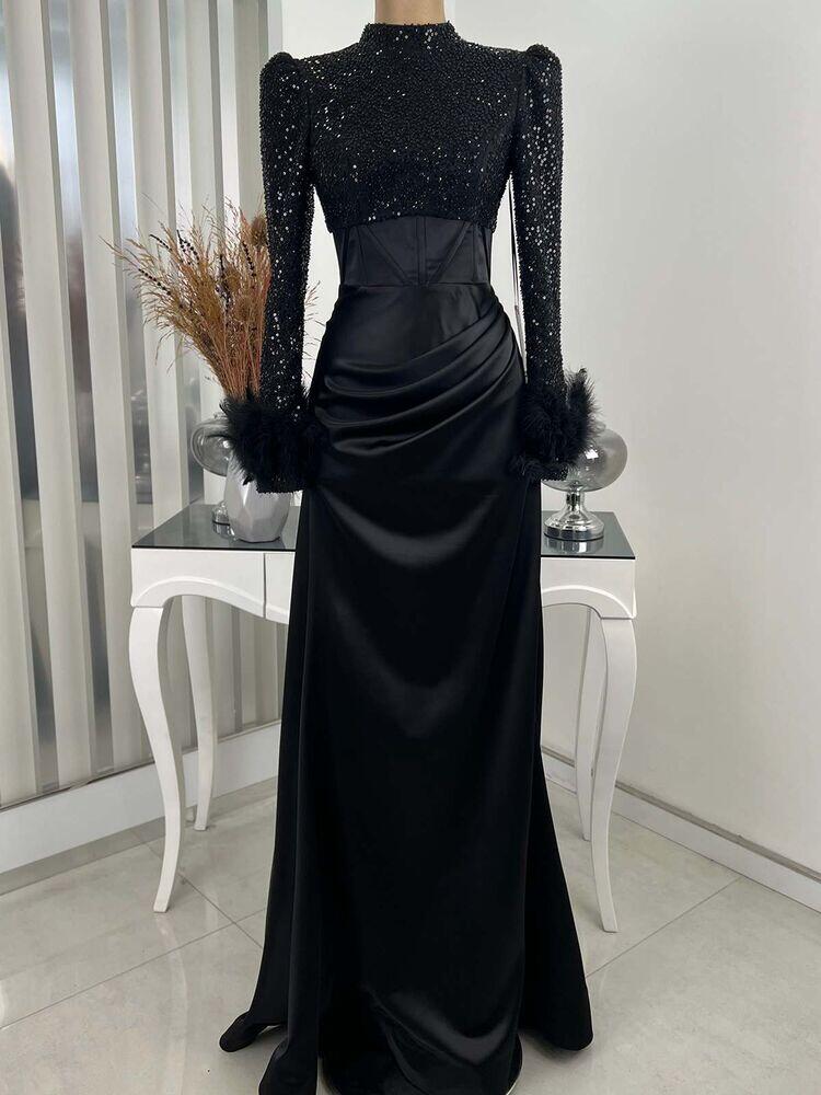 Sahra Abiye Siyah - RANA ZENN - RNZ2353 