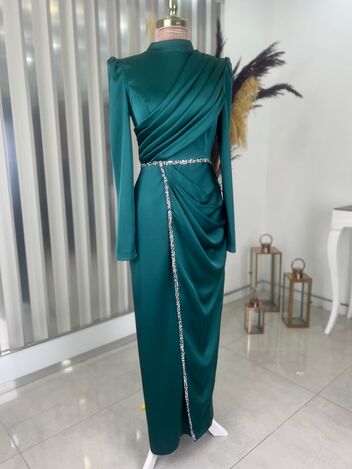 Sare Saten Abiye Zümrüt - RANA ZENN - RNZ1108 