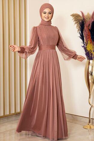 Sükse Abiye Soğan Kabuğu - Fashion Showcase Design - FSC2079 